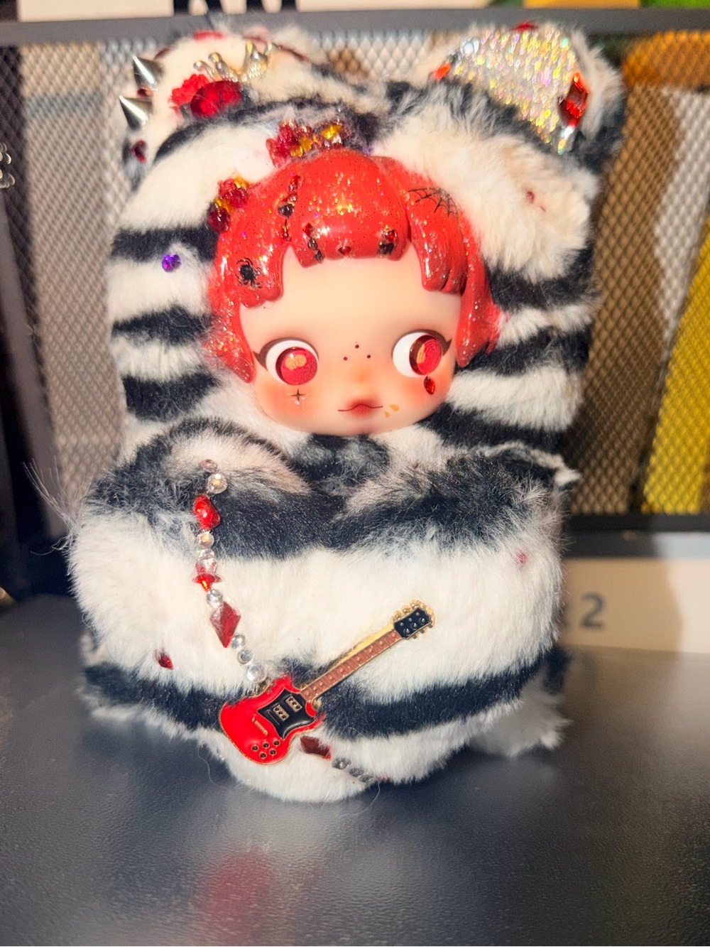 Custom Skull Panda - Rockstar